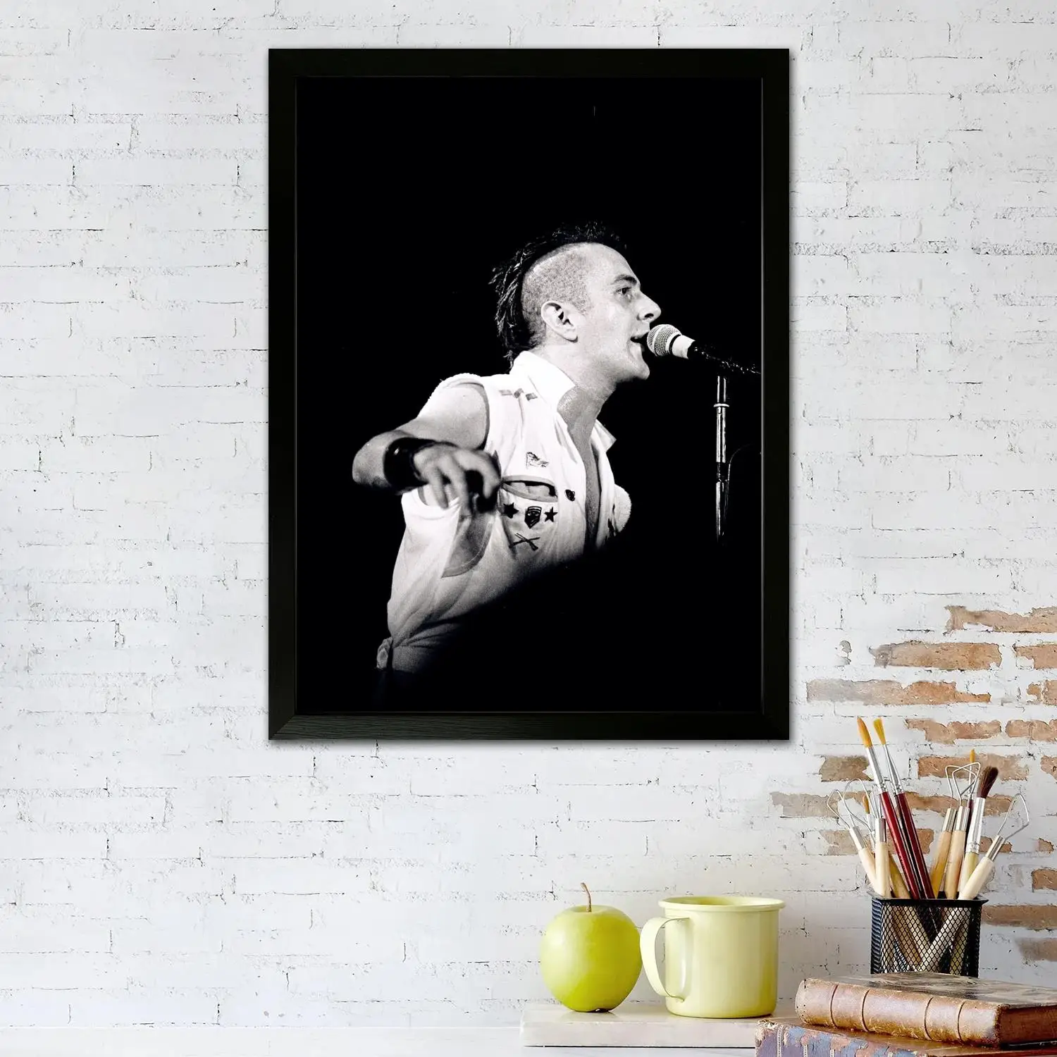 Joe Strummer Poster Prints Wall Art Canvas Painting Poster For Modern Family Living Room Home Decor