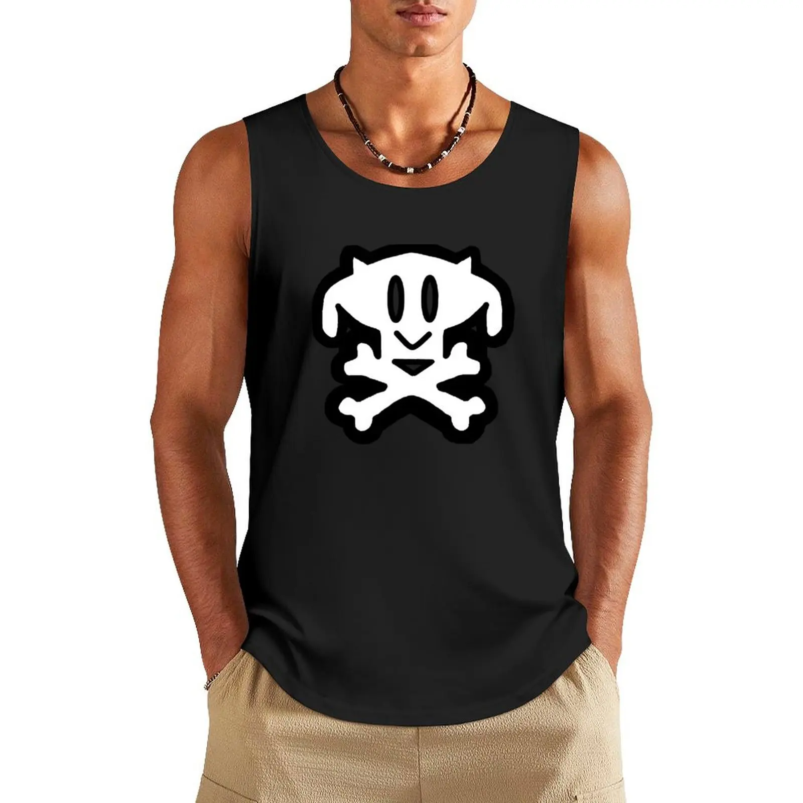 Rammy Tank Top T-shirt male Japanese t-shirt Men's clothes