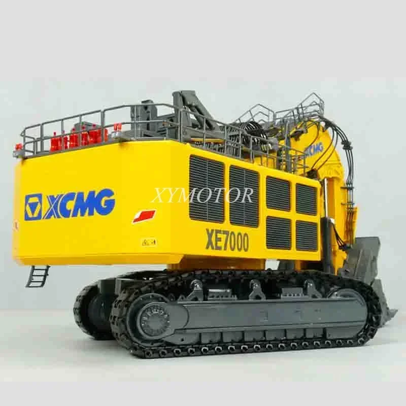 1/50 For XCMG XE7000 Mining Excavator Truck Diecast Model Car with Doll Toys Gifts Ornaments Collection