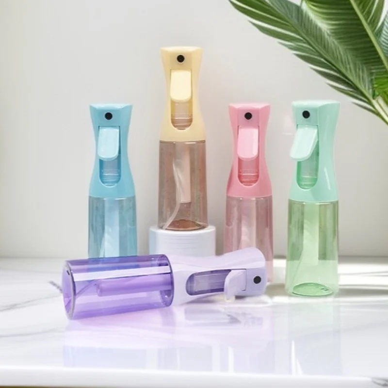 High Pressure Continuous Spray Bottle Hair Makeup Water Replenishing Spray Bottles Separate Bottle Press Mist Spray Bottle 1pcs
