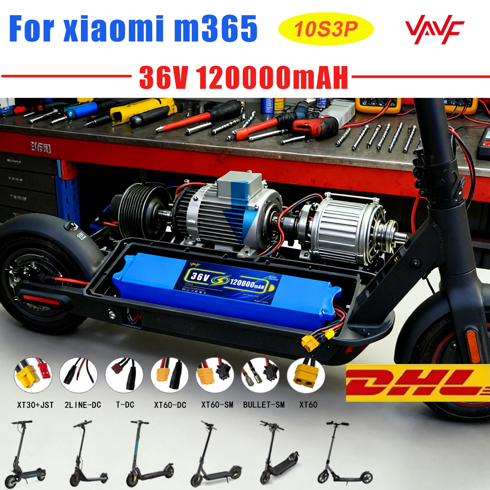 New 10S3P🍑36V 120Ah…