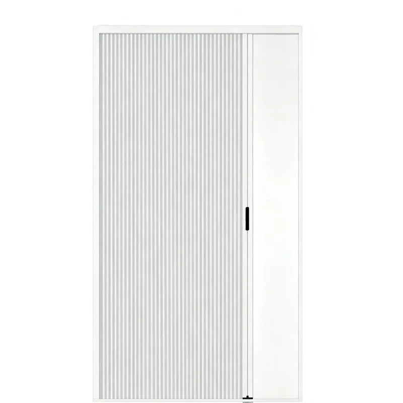 Customized Size Honeycomb Folding Door Staircase Invisible Partition Door Full Blackout Living Room Honeycomb Door Trackless