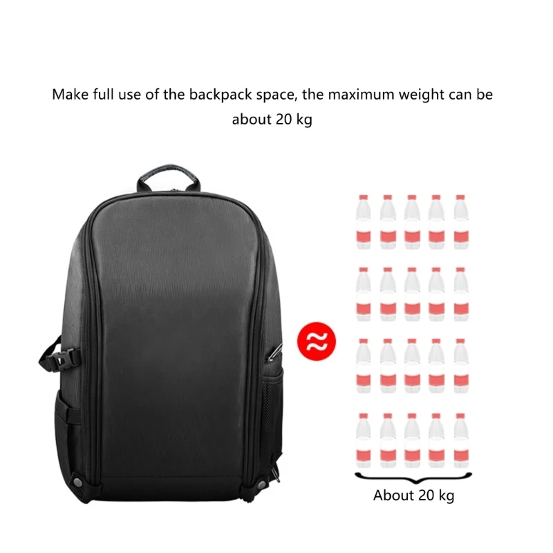 Professional Backpack for Air 3 Waterproof Hard Backpack Bag Camera Tripod Photographer Bag Compartment Drop shipping