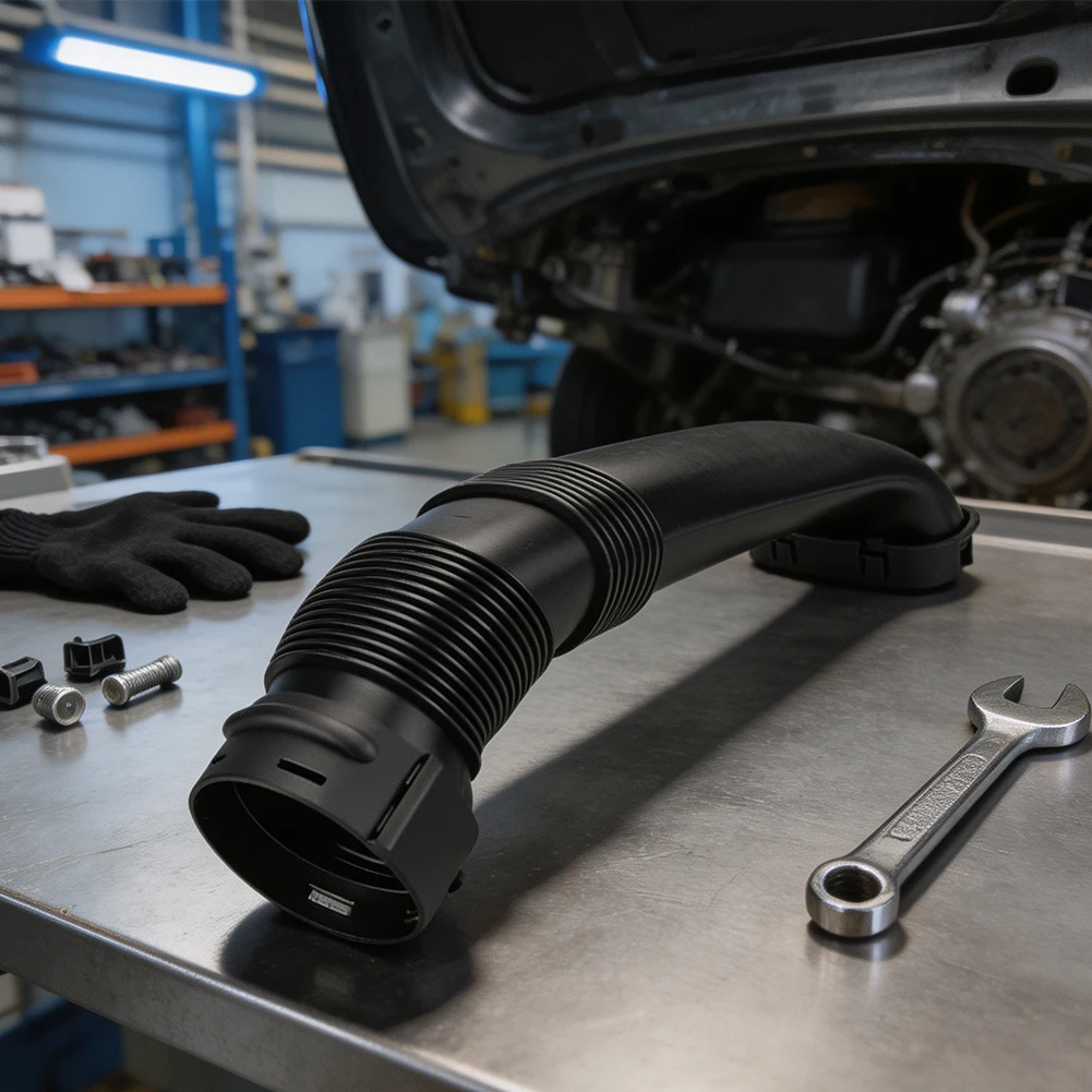 For Engine Air Intake System Engine Air Intake Hose X5 Air Filter Pipe Non-deformation Structure For BMW X5 E70