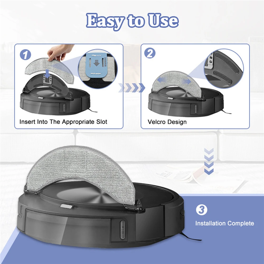 1/2 шт., сменные моющиеся насадки для швабры из микрофибры