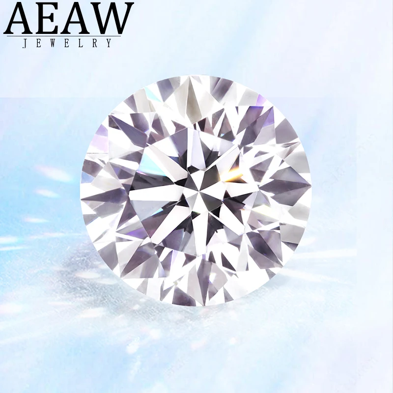 

AWAE D Color VS-VVS Round Cut Lab Grown Diamonds CVD HPHT Loose Diamond IGI GIA Certificte