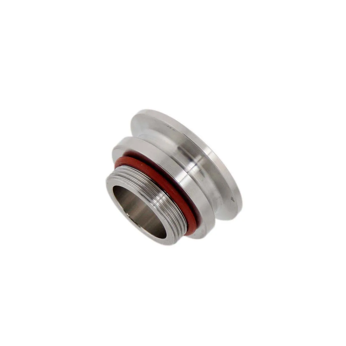 Mini Beer Keg to 1.5Inch Tri Clamp Convert Adapter Stainless Steel 304 50.5mm OD 1 5/16-16UN Thread Food Grade Silicone O-ring