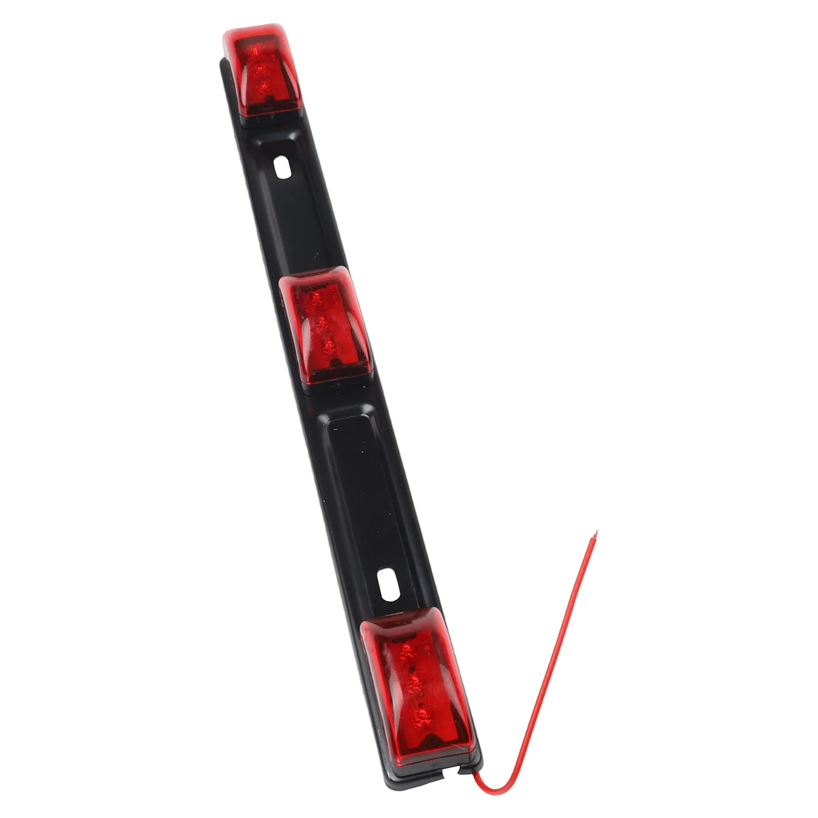 

12V Brake Light System Signal Red Signal Light Black red LED Brake Signal Light Reliable Performance Easy To Use