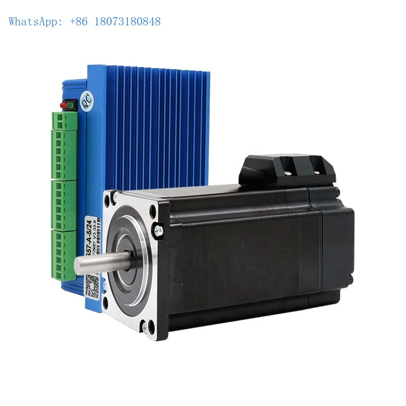 57J1880EC-1000-LS+2HSS57 nema 23 Hybrid closed loop stepper motor driver For CNC Textile Engraving Machine