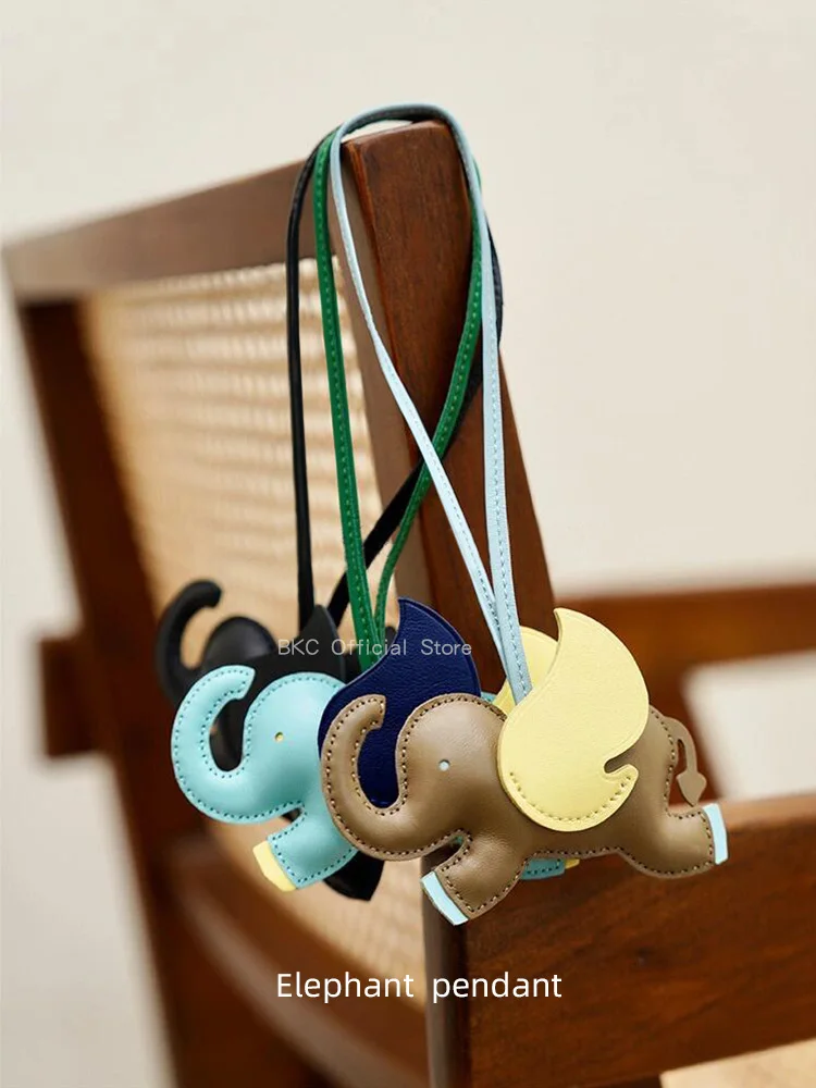 breloque-de-sac-elephant-volant-faite-a-la-main-en-cuir-d'agneau-veritable-cousue-main-avec-fil-cire-pendentif-de-sac-accessoire-de-sac