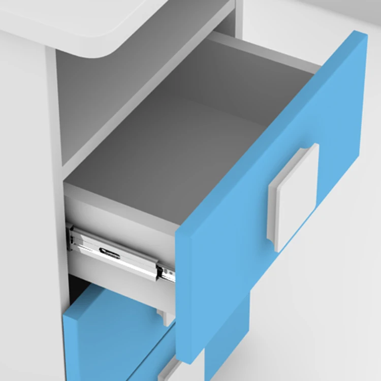 أثاث غرفة نوم الدراسة للأطفال بسعر جيد مع أدراج وخزانة الكتب وغرفة الدراسة