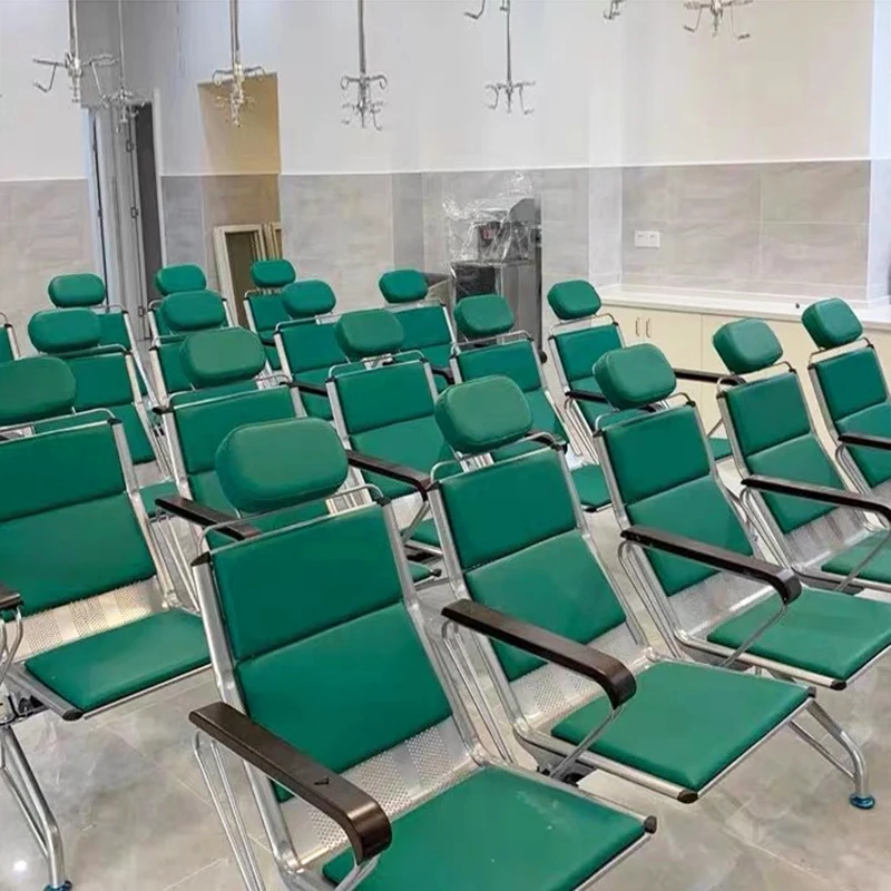 

Infusion chair Thickened three-person clinic drip row chair, waiting hanging bottle chair