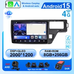 For Honda Stepwgn 5 2015 - 2021Right hand driver Car Radio Stereo Multimedia Player 5G GPS Navigation High-performance CPU 2din