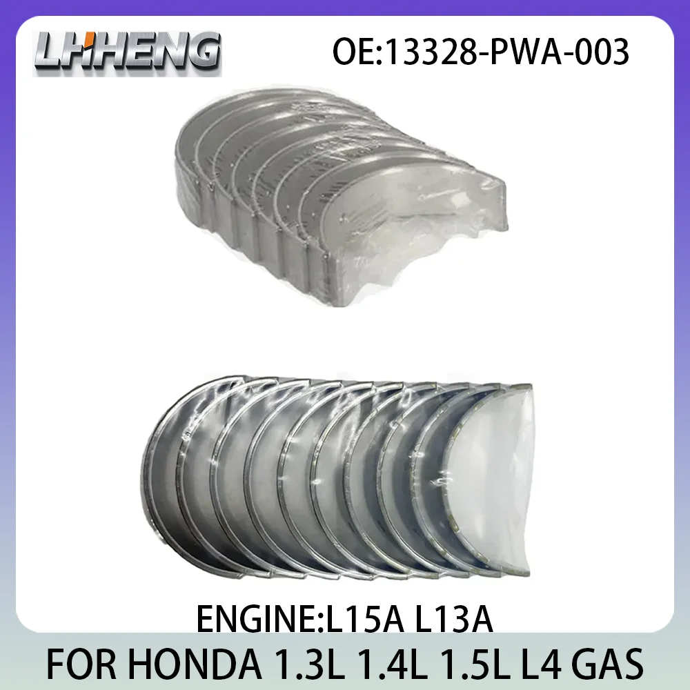 Engine Main & Rod Bearings Kit FOR HONDA AIRWAVE CITY FREED JAZZ MOBILIO 1.3L 1.4L 1.5L 1.3 1.4 1.5 L T GAS 01-25 13328-PWA-003