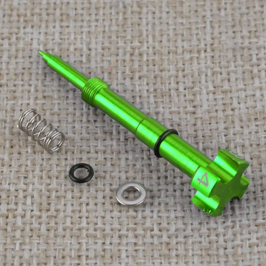 Green Air Fuel Mixture Screw Kit Fit For Honda CRF150R CRF250R Yamaha WR250F YFZ450 YZ250F Kawasaki KLX450R Polaris Outlaw view 2