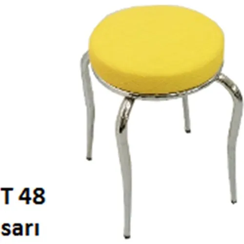 Rose Table Octopus Stool Simple Yellow 4 pcs Kitchen Stool