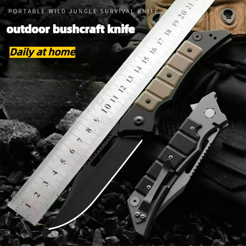 

ZT 0223 Pocket Folding Knife 9Cr18Mov steel Blade edc multitool knives Daily at home cutting outdoor bushcraft tactical knife