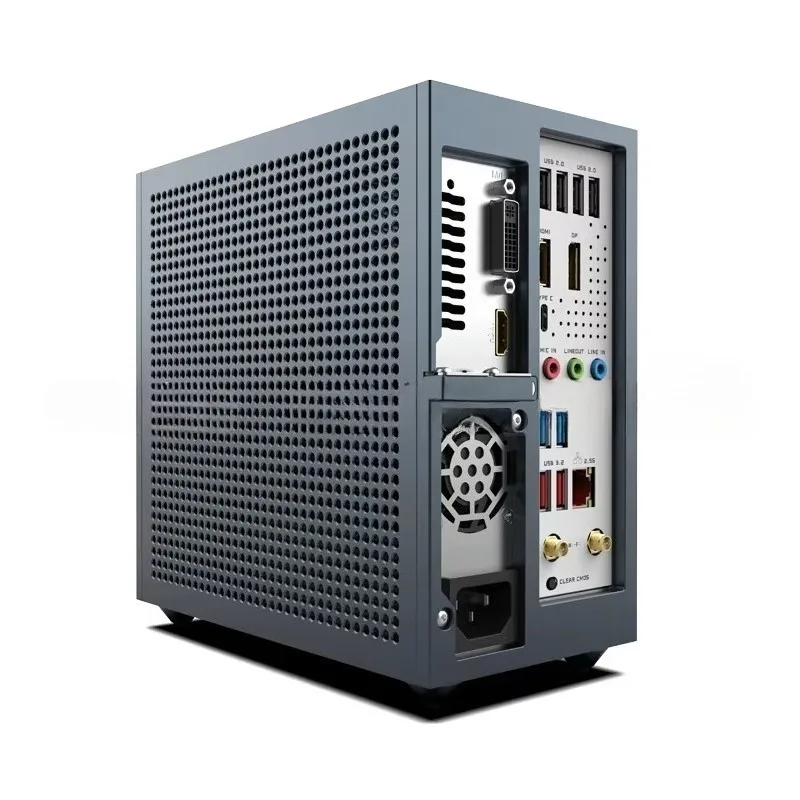 Mini 3.66L PC Chassis Dual‑Slot Half‑Height GPU Support For BKB ITX Motherboard Compact Desktop Computer Case