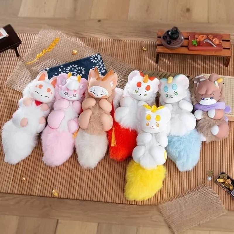 

Authentic Fabulous Beasts Mysterious Plush Blind Box Backpack Pendant Decoration Doll Fashion Exquisite Toy Girl Birthday Gifts
