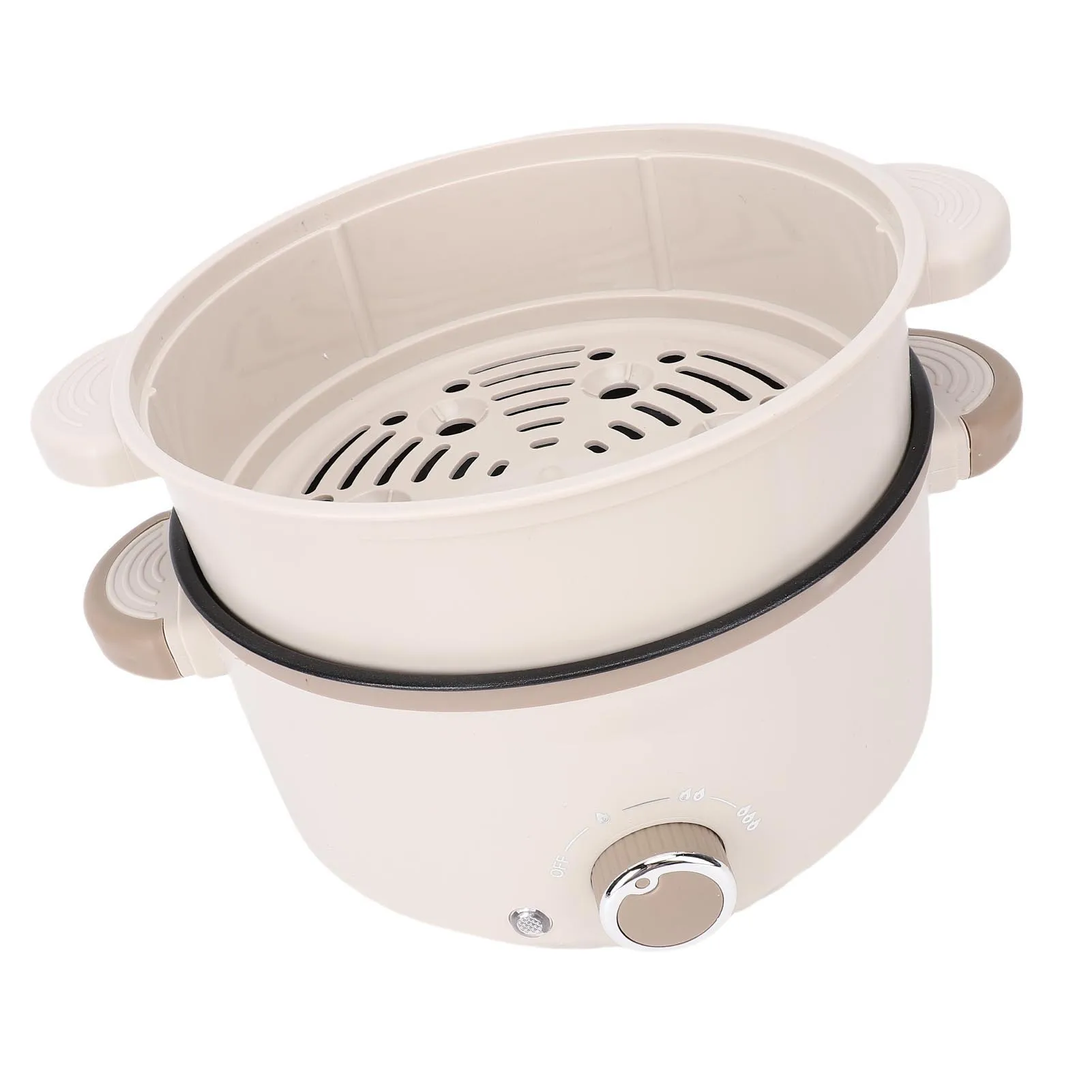 electric-pot-3l-large-capacity-anti-scald-touch-safe-anti-stick-coating-multifunctional-electric-ramen-cooker-with-steam-basket