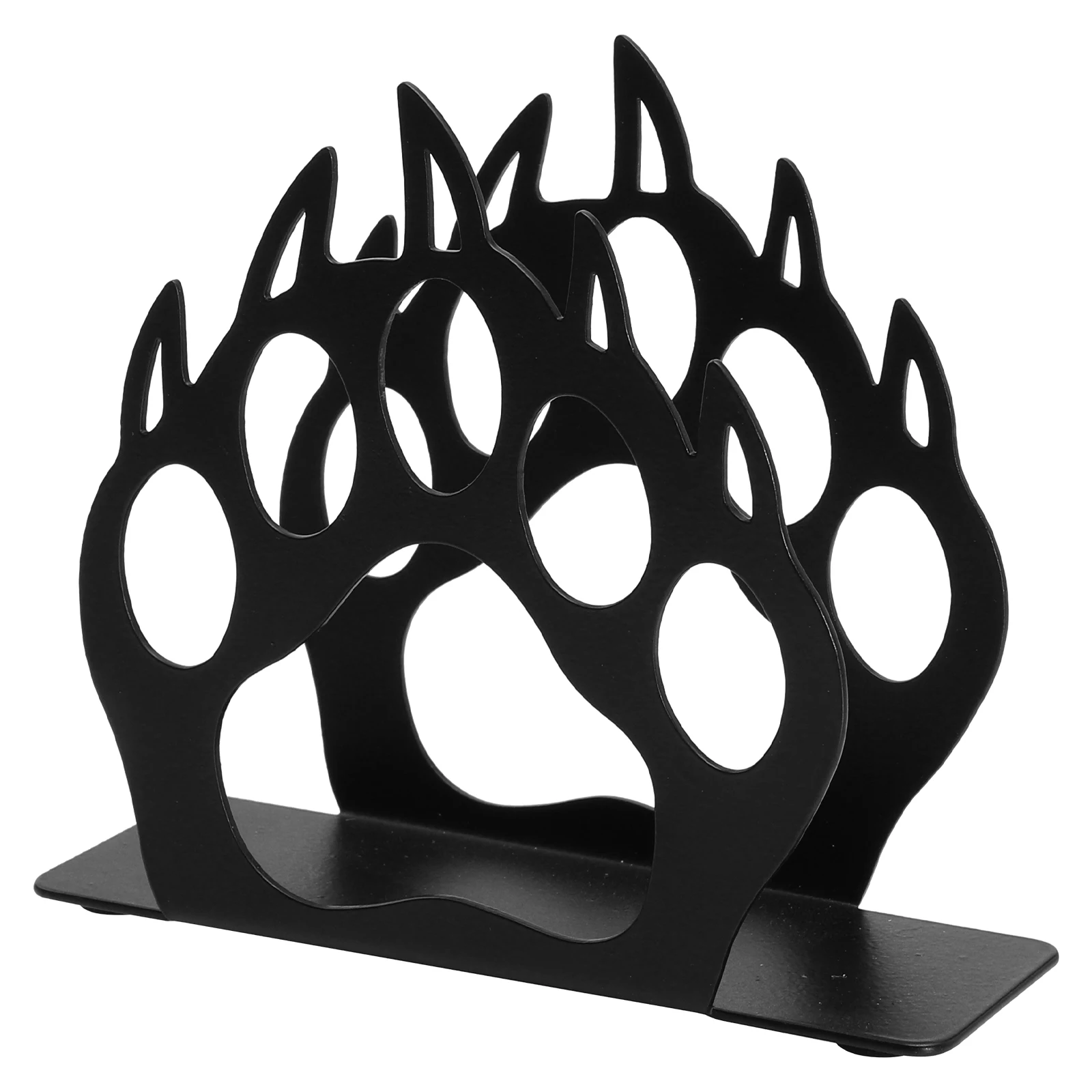 

Creative Tissue Rack Unique Shape Paper Towel Holder Decorative Iron Napkin Stand For Bedroom Living Room Adorable Chic Style