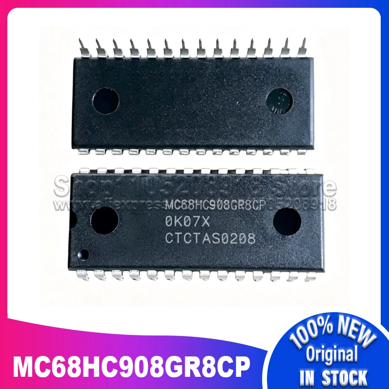 

5PCS/LOT MC68HC908GR8CP DIP-28 MC68HC908 100% New Spot stock