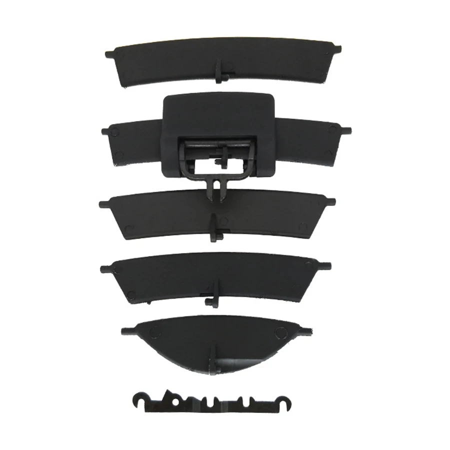 Car Front A/C Air Vent Outlet Tab Clip Repair Kit for ML Class ML300 GL450 W164 Black