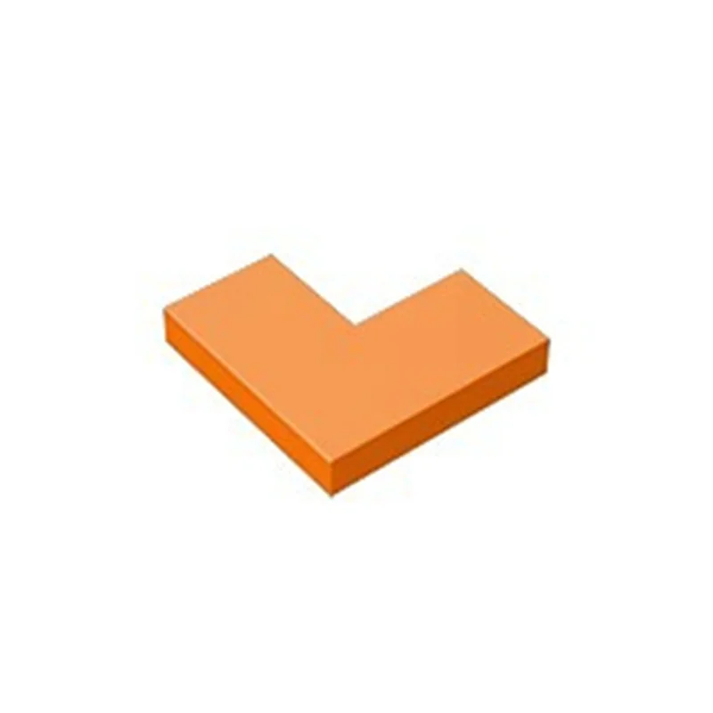 50 Stück 14719 Flache Kachel 1+2 Ecke Dünne Figur Bausteine Spielzeug für Kinder Kompatibel Lehrreich Kreativ Größe Geschenk DIY MOC – Detail 5