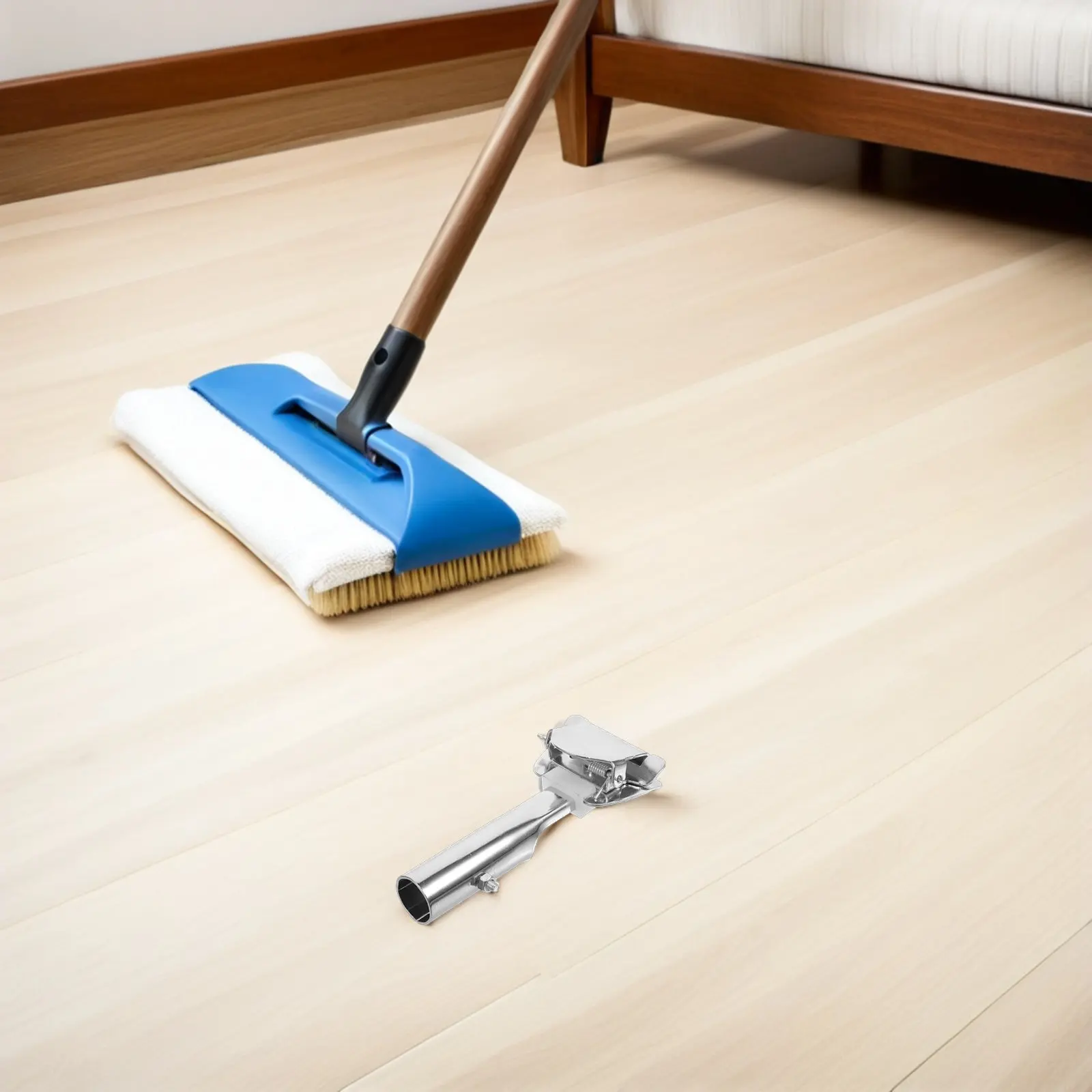 

Комплект из 3 зажимов для швабры из нержавеющей стали, сменные стальные крепления для ручки швабры, легко устанавливаемые и съемные, для домашнего и коммерческого использования при уборке полов