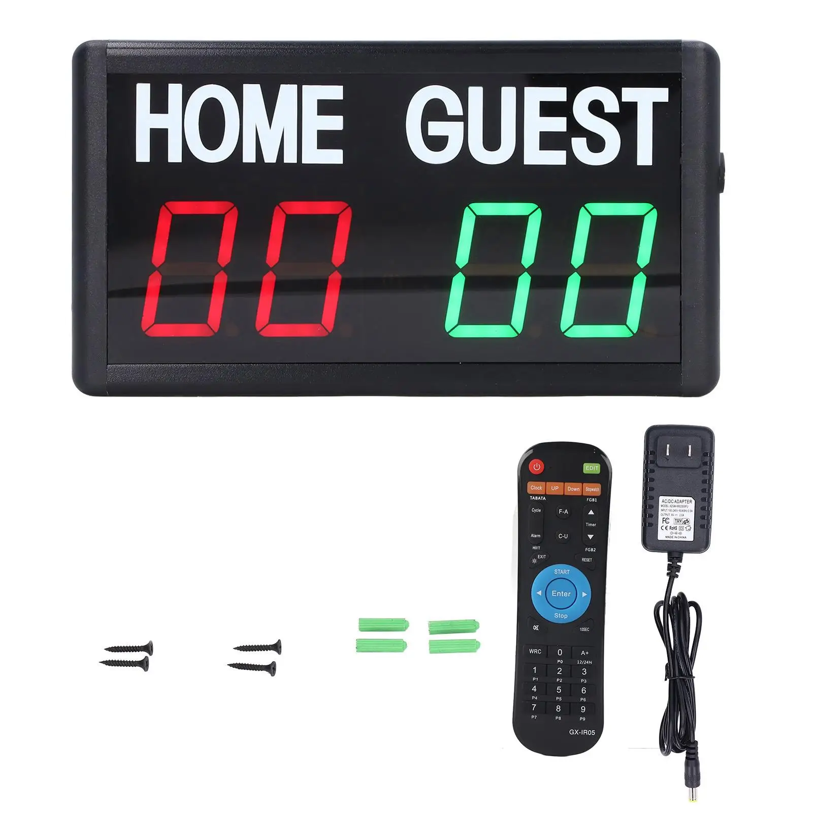 

Portable Electronic Scoreboard for football - 100-240V US Plug - Ideal for Sports Events