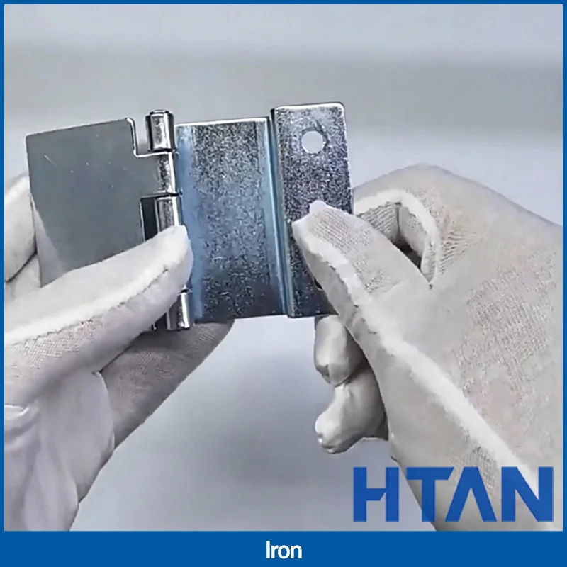 3pcs Non Porous Welding Exposed Iron Hinges Large Bearings Industrial Machinery Equipment Cabinet Doors Hinges