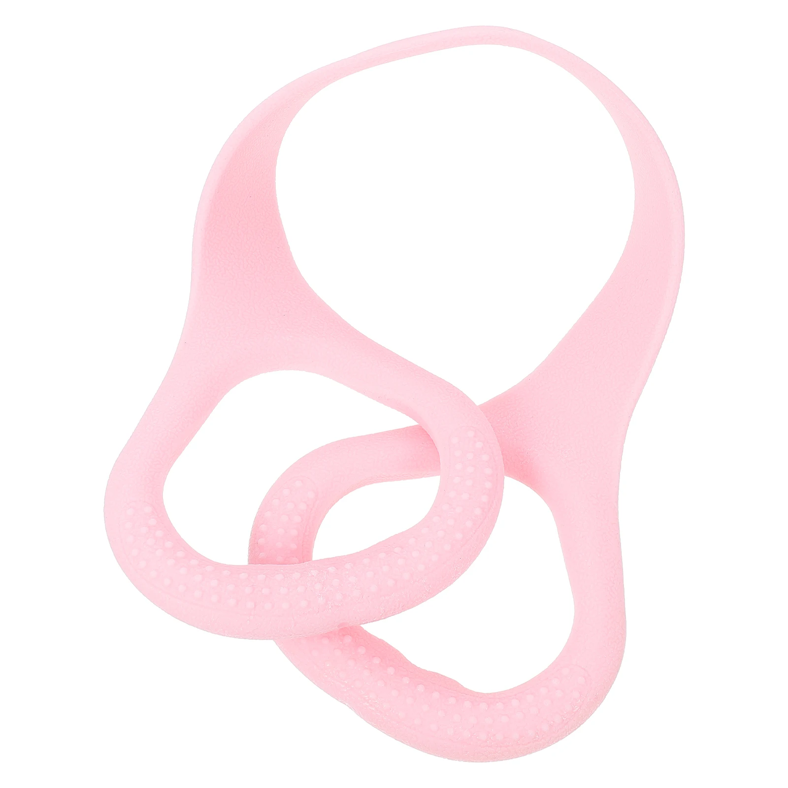 

Resistance Band With Handle Pink Tpe Lightweight Portable For Yoga Fitness Exercise Bodybuilding Training Stretch Pull