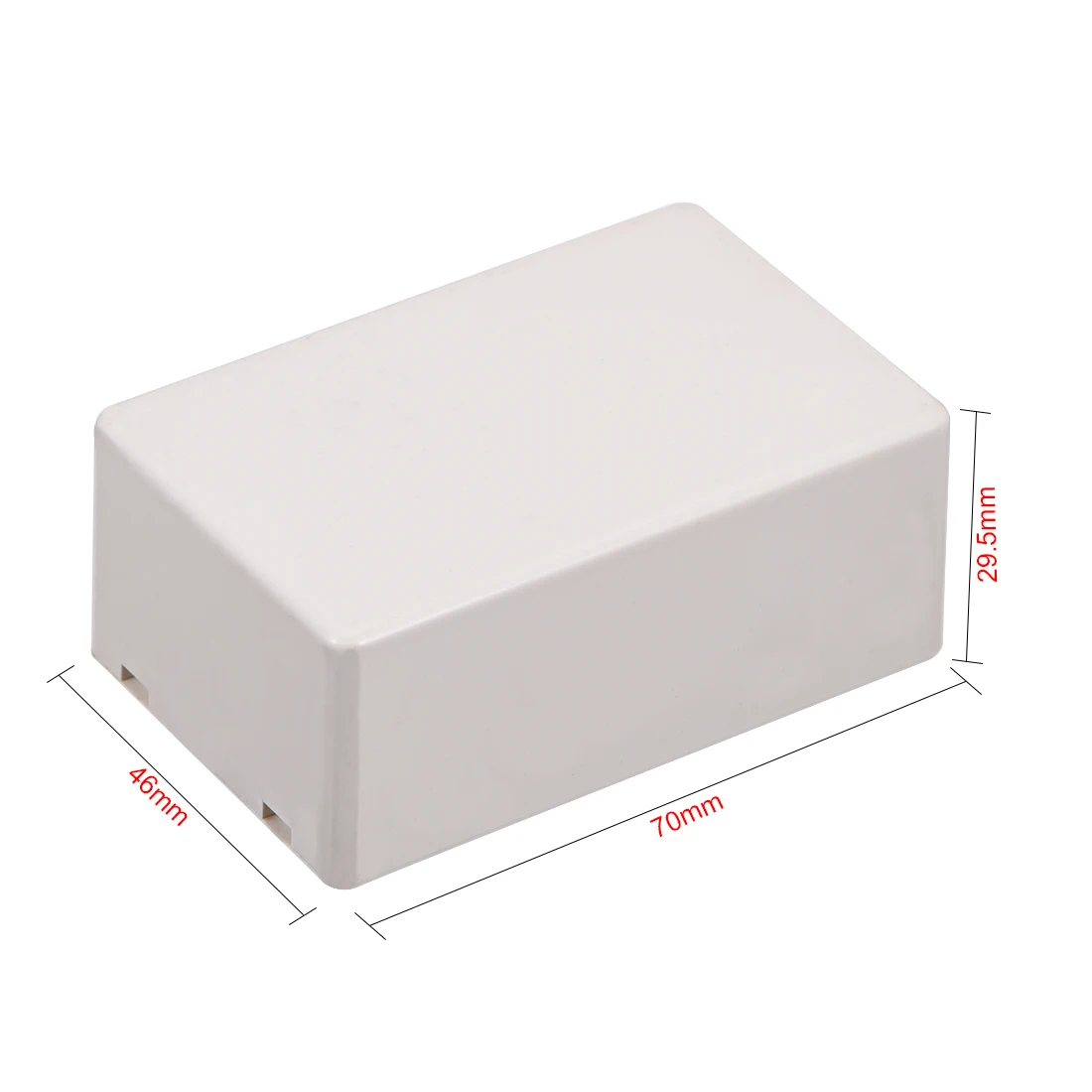 1 pz elettronico in plastica fai da te scatola di progetto di giunzione custodia bianca/nera 100x60x25mm/70x46x29.5mm/69x42x17.5mm