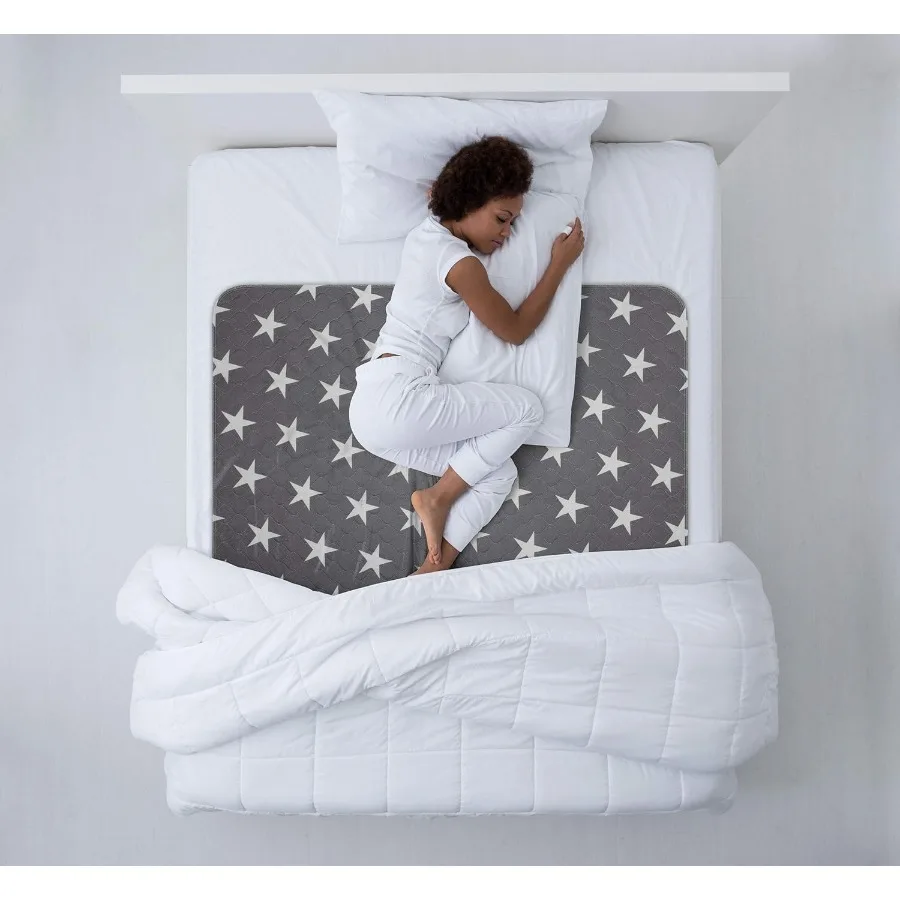 

Neuma Design Bed Pads for Incontinence - 52 x 34 Large Reusable Washable Waterproof Mattress Protector - Pee Pad for Adults Sen