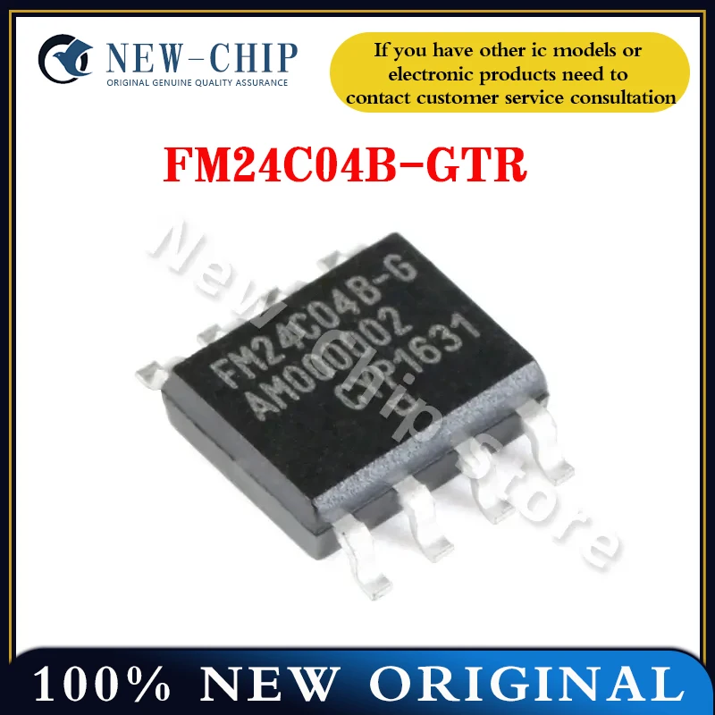 2 PZ-50 PZ/LOTTO FM24C04B-GTR SOP-8 Nuovo originale FM24C04B