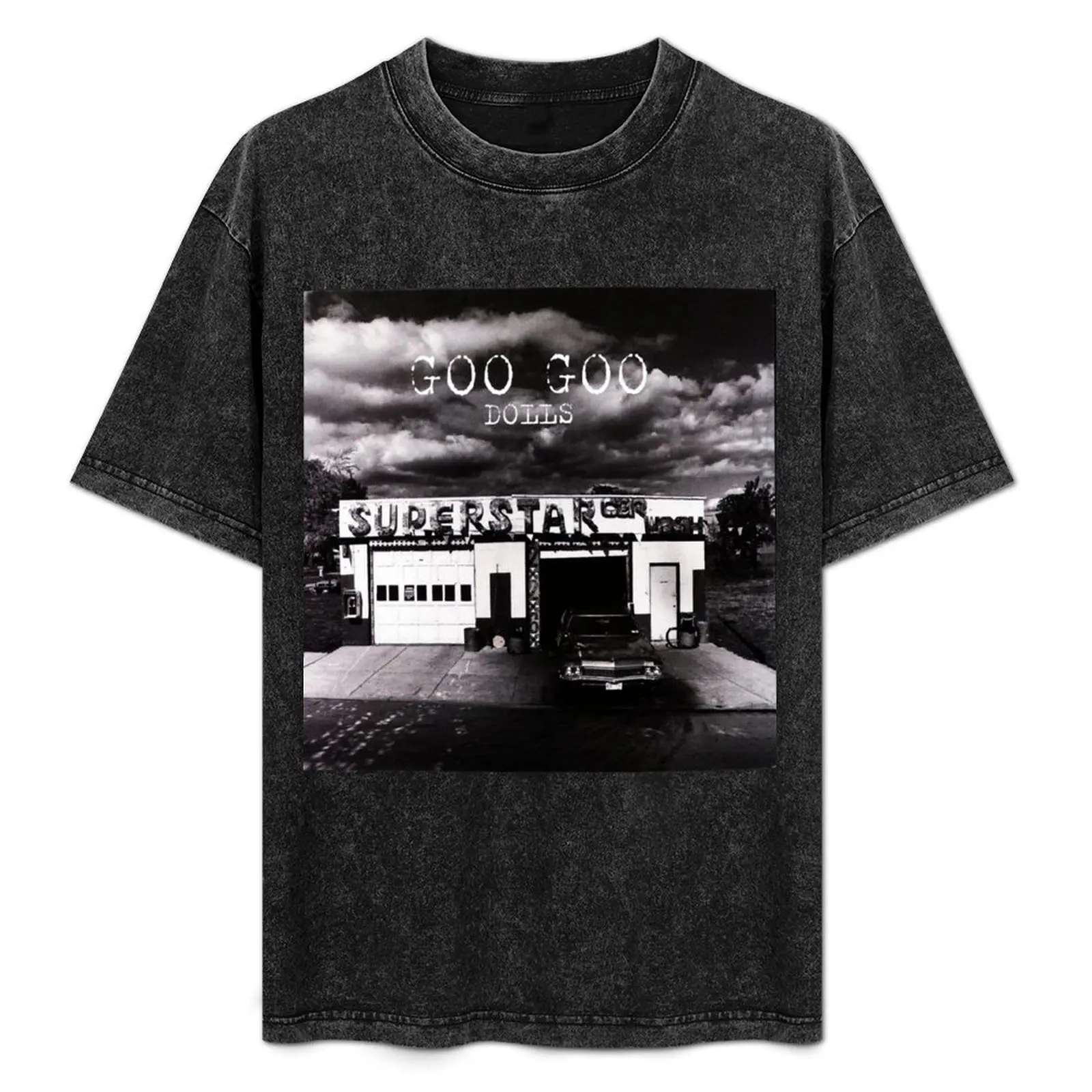 Camiseta con logotipo de Musique Pop Rock Goo Goo Dolls Gudang Band Tendance Populaire Garam International, camiseta resistente al sudor para entrenamiento