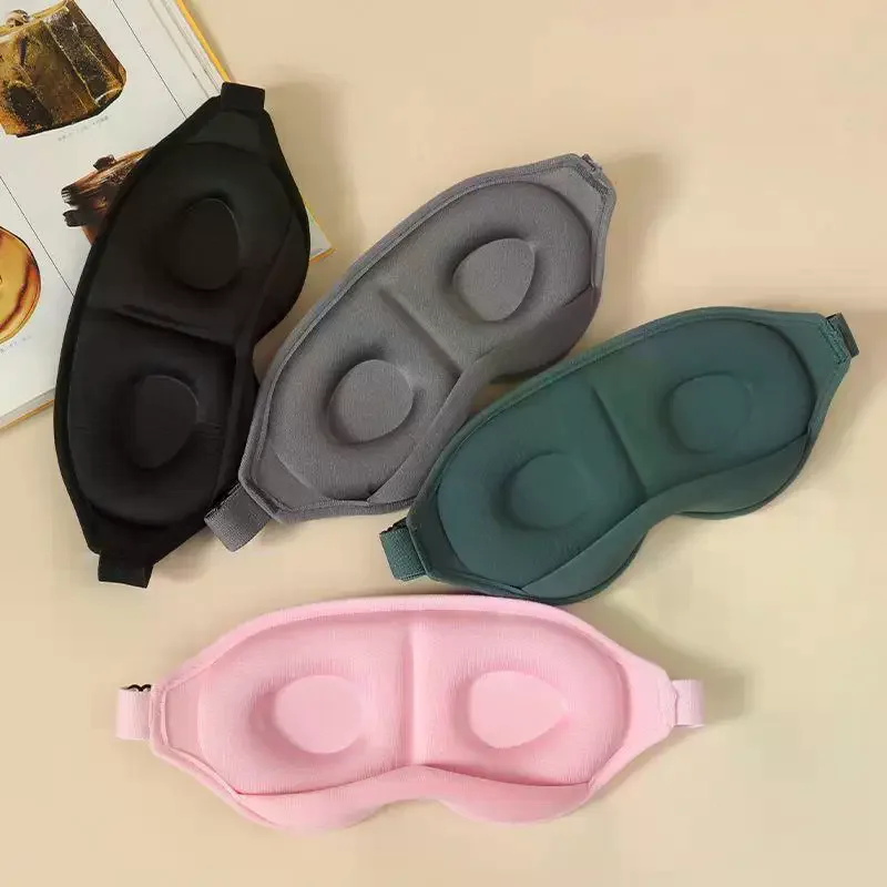 1PCS 3D Full Shading Sleep Mask Relaxing And Zero Pressure Soft And Breathable Nap Mask To Relieve Eye Fatigue