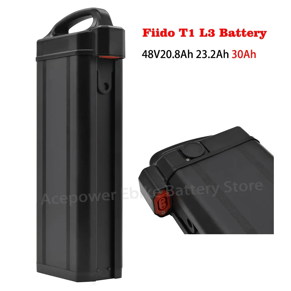 

48V 20.8Ah 30Ah Electric Bicycle Battery for Fiido T1 FIIDO T2 Cargo Heybike Explore Vivi Z8 Ebike Battery Akku