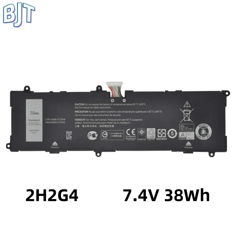 

New 7.4V 38Wh 2H2G4 Laptop Notebook Batteries For Dell Venue 11 Pro 7140 Tablet 21CP5/63/105 HFRC3 TXJ69 4 Cell