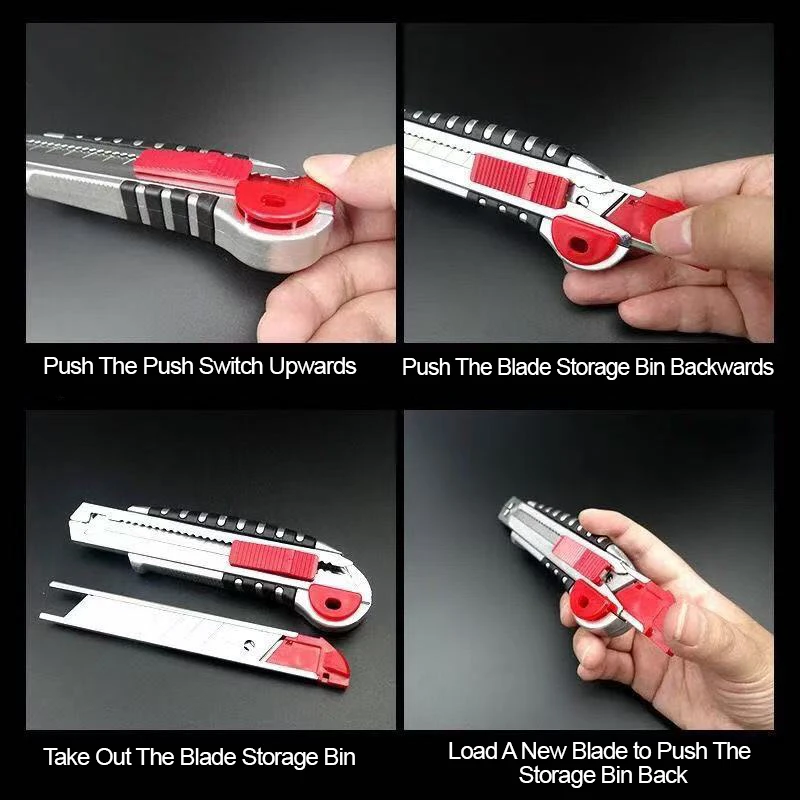 5 سلسلة الفن سكين 18mm الثقيلة لاصق سكين كبير خمسة سلسلة خلفية سكين قطع الورق سكين #3