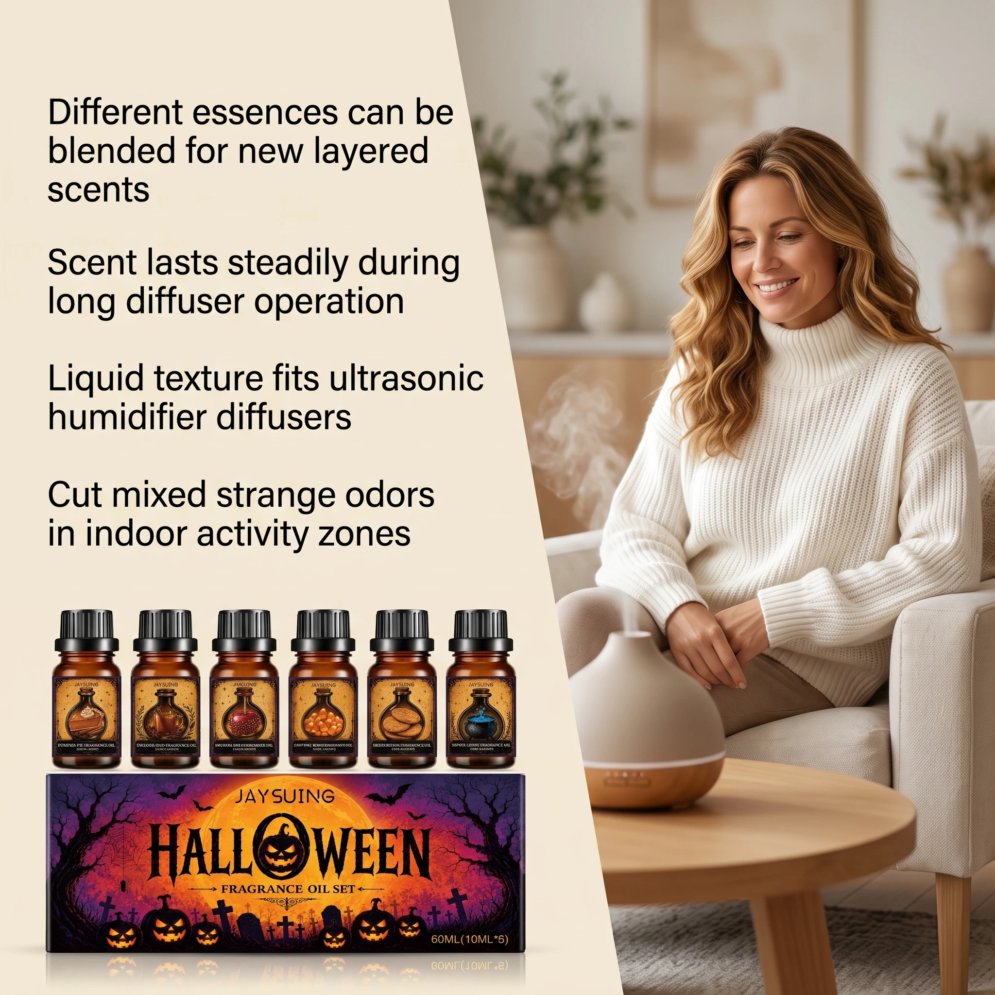 Halloween Theme Fragrance Oil  - Home Fragrance 评论和价格