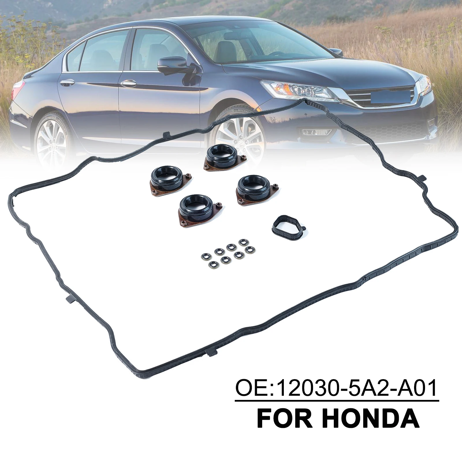 Car Accessories Engine Valve Cover Gasket Set For Honda Accord K24 2DR 4DR EX EXL LX-S Sport Models 2.4L 2013-17 12030-5A2-A01