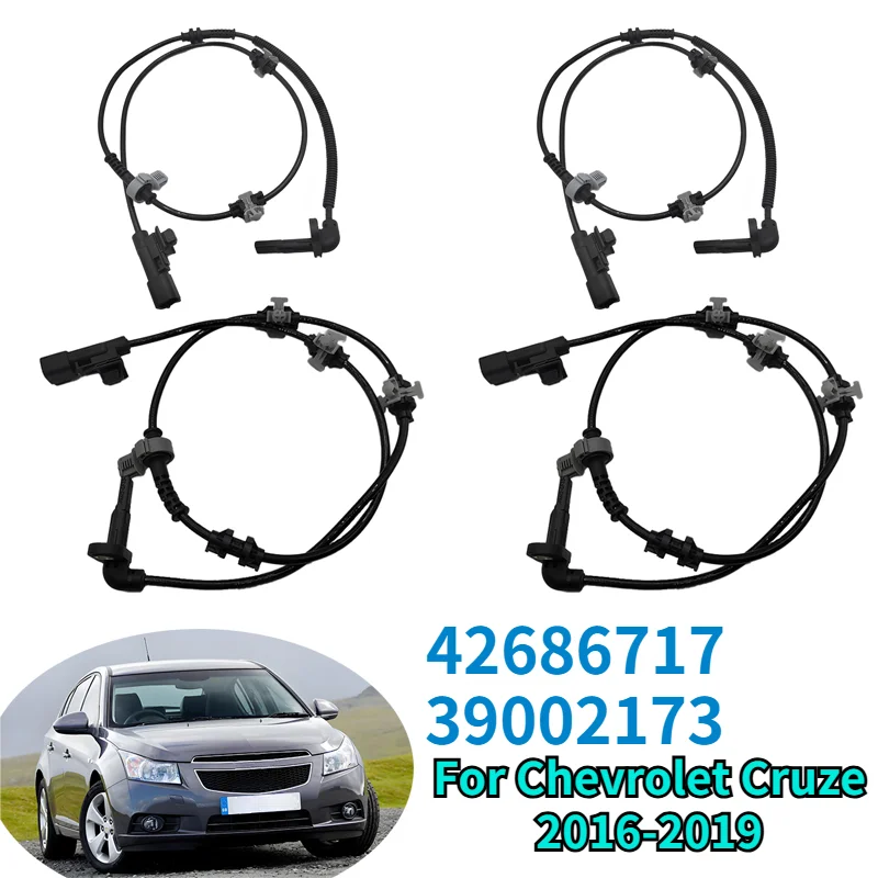 39002171 42686717 13461617 39002173 ABS Wheel Speed Sensor For Chevrolet Cruze 2016-2019 Front Rear Left Right  ALS3089 2ABS4427