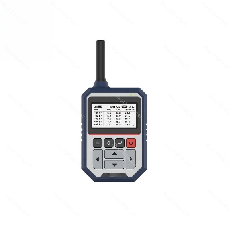 WR 3 Plus Wireless Digital Anemometer Wind Speed Gauge Air Flow Meter Mobile Crane Weather Station