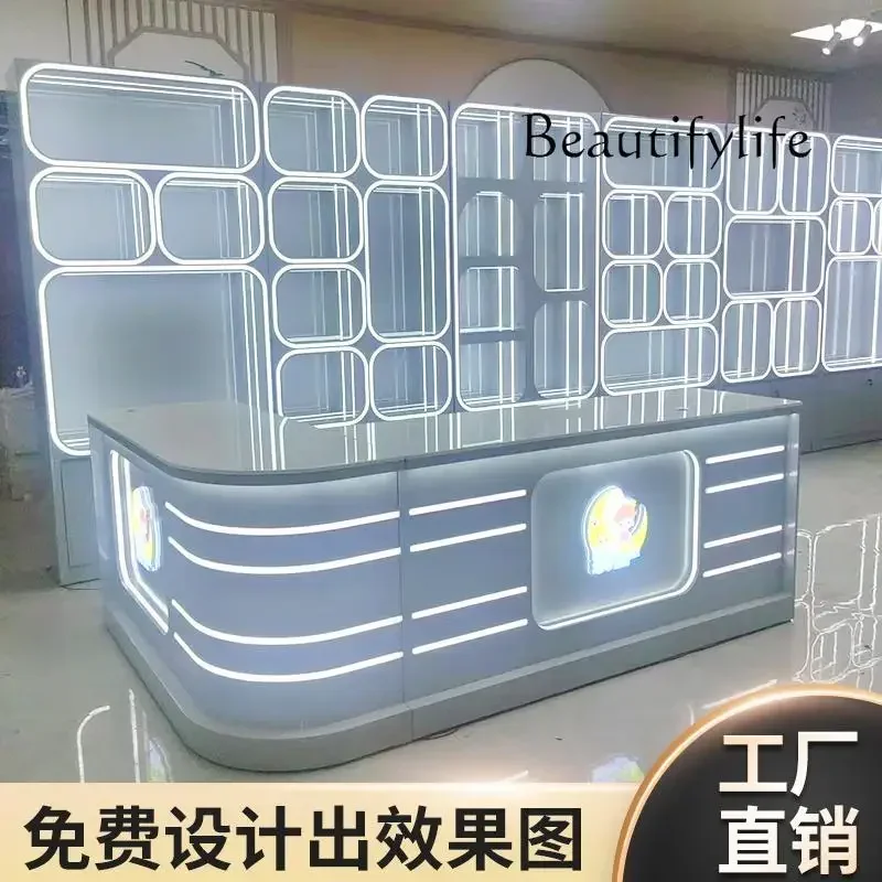 BA Display Cabinet Plush Toys Animation Video Game City Figure Cabinet Points Gift Exchange Machine Customization X
