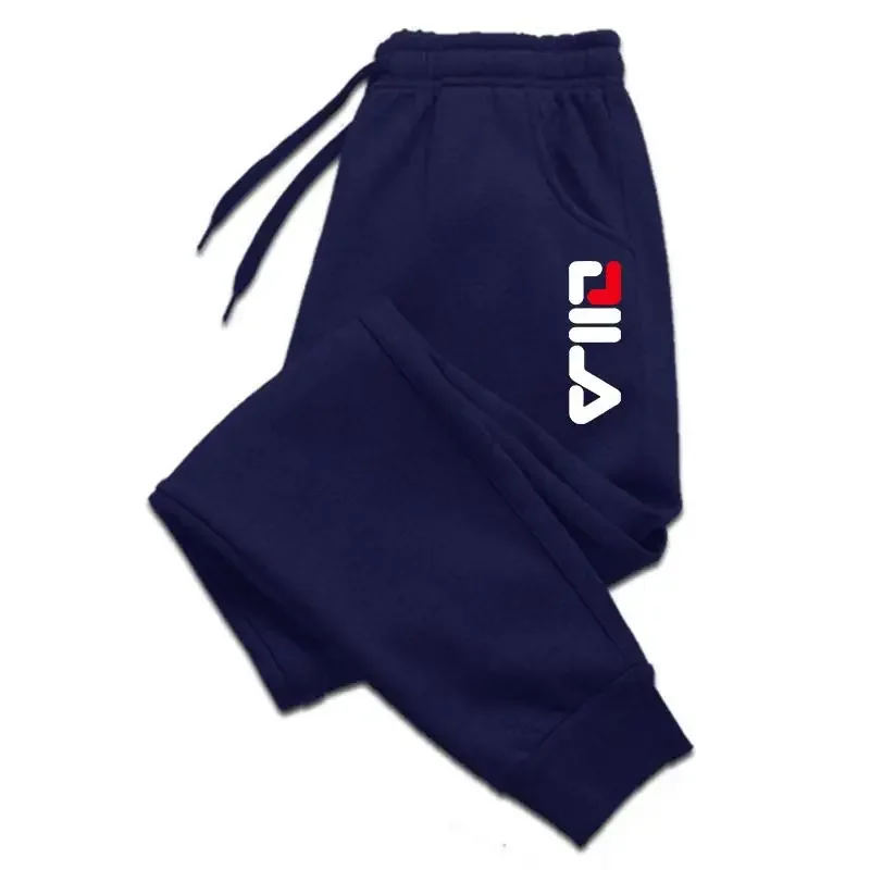 Pantalones de chándal informales para hombre, ropa deportiva adecuada para invierno y otoño