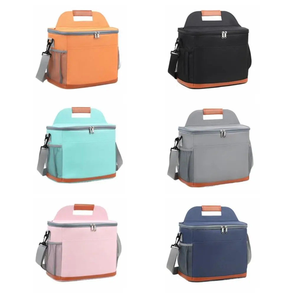 

Large Capacity Insulated Cooler Bags Thickened Waterproof Ice Fridge Bag Portable with Handle Lunch Food Thermal Box Hiking