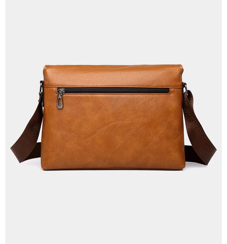 New Minimalist Men's Single-shoulder Bag, Fashionable Large-capacity Crossbody Bag, Casual Outdoor Water-resistant Crossbody Bag