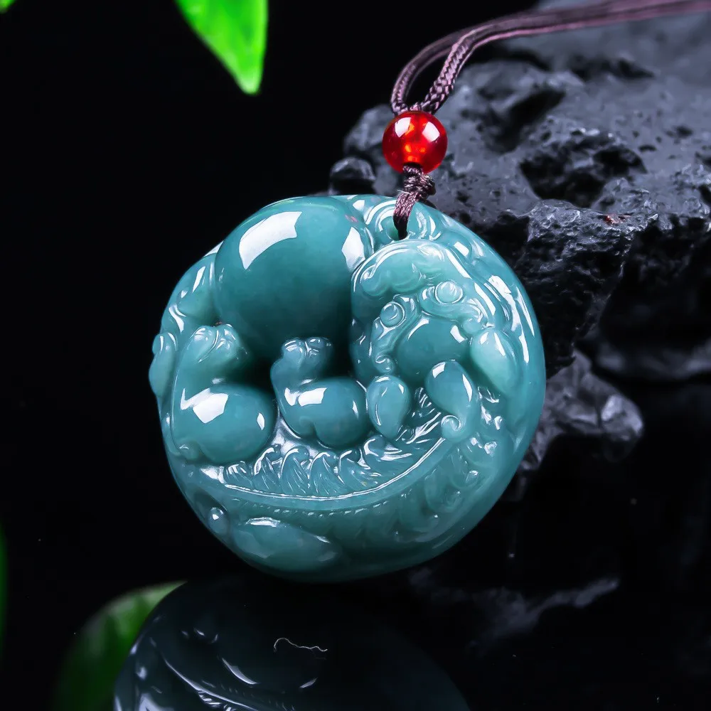Jade Pixiu Keychain Pendant Wish Come True Pi Yao Holding Ball Feng Shui Lucky Charm Bag Car Hanging Ornament Men Women Gift