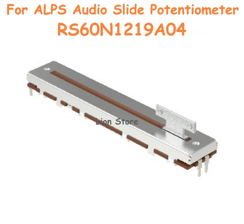 

5pcs-200pcs/lot RS60N1219A04 For ALPS Audio Slide Potentiometer Thin type 2 link Master type Operating 30,000 cycles life